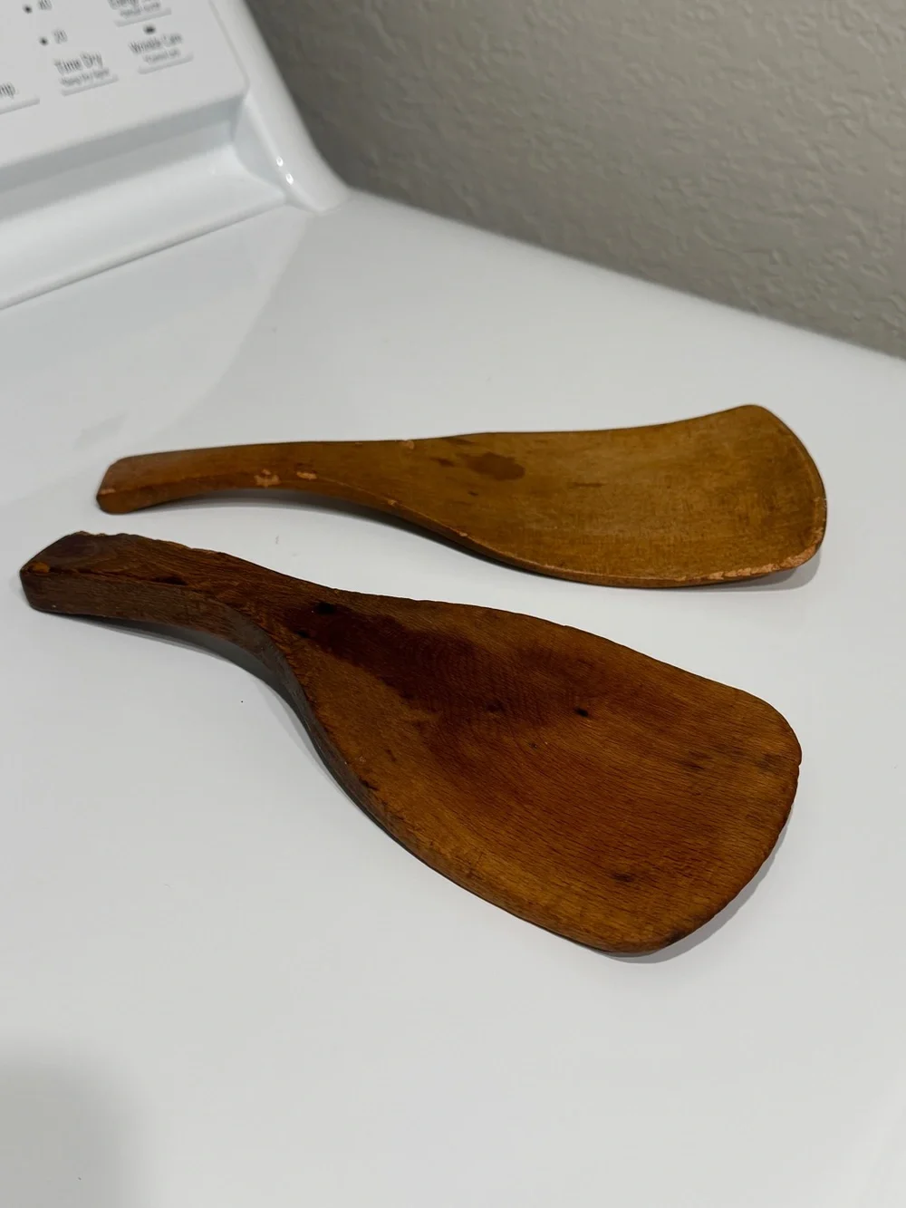 Antique Primitive Wooden Butter Shapers
